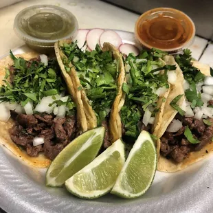 CARNE ASADA TACOS
