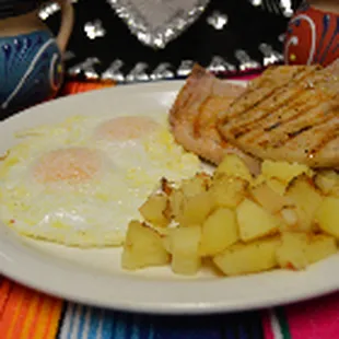 a plate of food