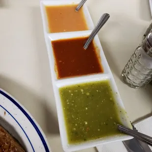 Salsa bar direct to table