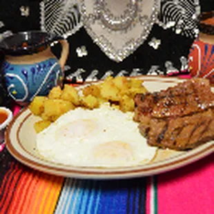 steak, food
