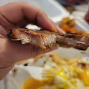 Extremely dry, ended up feeding to our dogs.