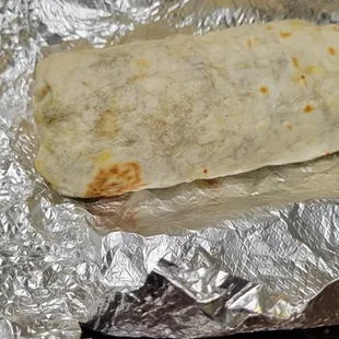 Steak burrito