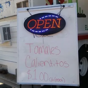 a sign for a restaurant