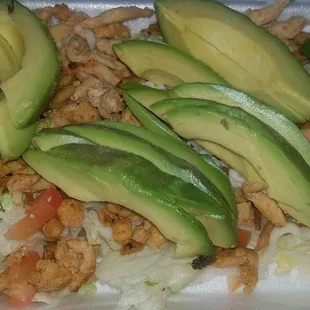 Chicken Salad, extra avocado