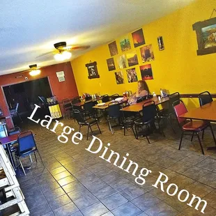 dining room with tables and chairs