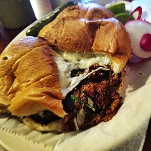 Al Pastor Torta 8 bucks OMG FANTASTIC