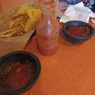 Complimentary chips &amp; salsa