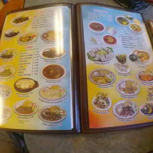 El Taco Veloz partial menu