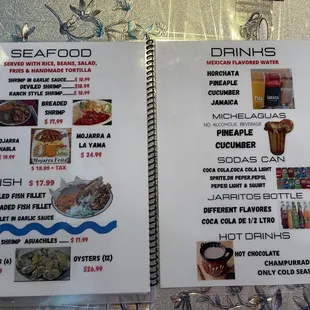 menu, sushi and sashimi