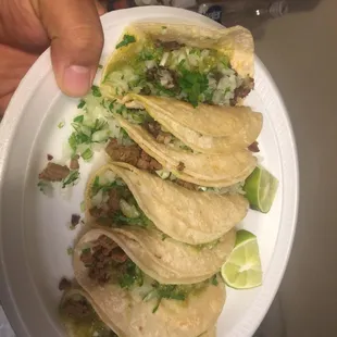 Barbacoa, asada and fajita