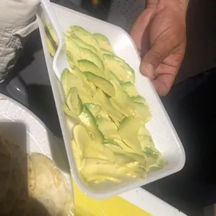 A side of avocado. A REAL side!