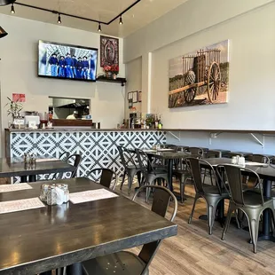 Very clean restaurant