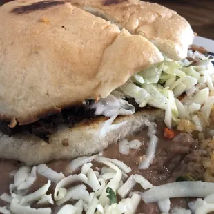 A close up of the Torta