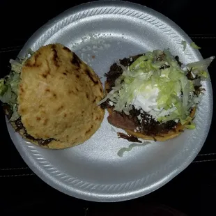 1 gorditia &amp; 1 sope