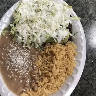 Enchiladas verdes