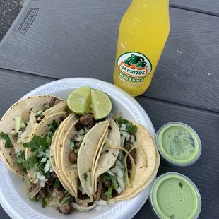 Beef tacos