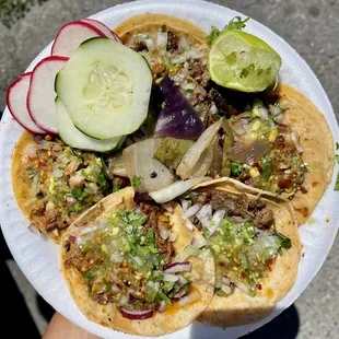 Al Pastor, Asada &amp; Pollo Tacos