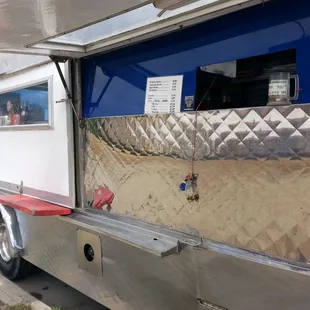 the side of a food truck