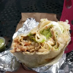 Carnitas super burrito. Delicious!