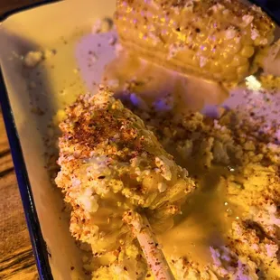 Elotes - the sauce was dreamy!