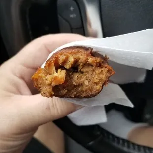 Pork filled alcapurria...