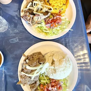 Pernil and Bistec