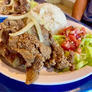 a plate of food