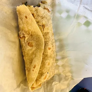 a tortilla