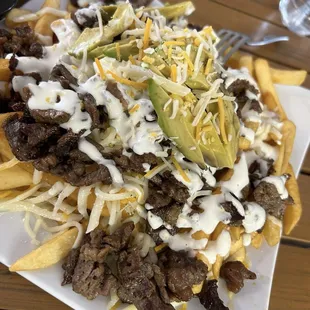 Loaded carne asada fries 3