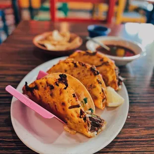 a plate of food