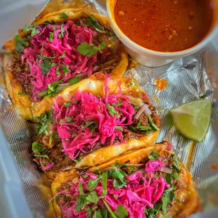 Cheesy Birria Tacos