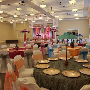 Bay Area Indian Wedding Decorations - Sangeet Decor in Bakersfield