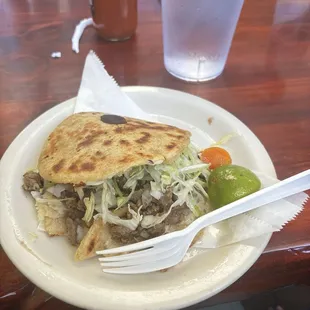 Carne asada gordita