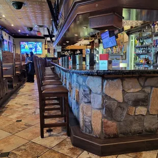 a view of the bar area