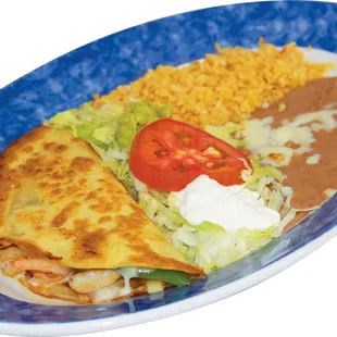 Quesadilla de Camarones