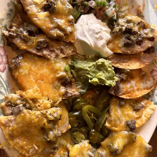 Steak nachos