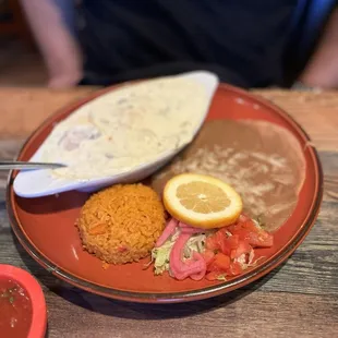 Camarones a La Crema