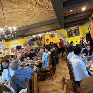 Packed house during Easter 3.31.24