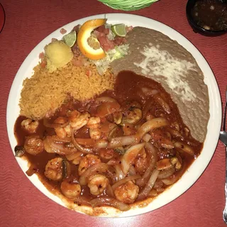 Camarones a La Diabla