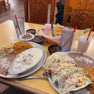 Camarones a La Crema