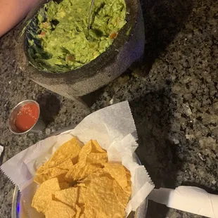 Table side guacamole