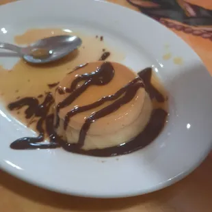 This Flan is sad... looked sad and tasted sad.