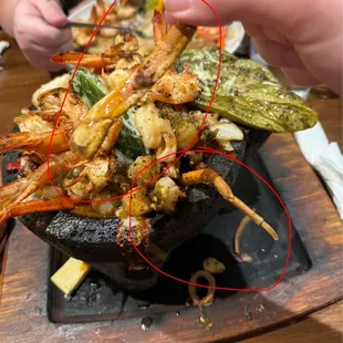 &quot;Crab legs&quot;