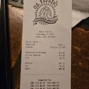 Receipt