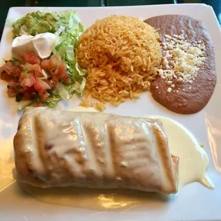 Lunch Chimichanga