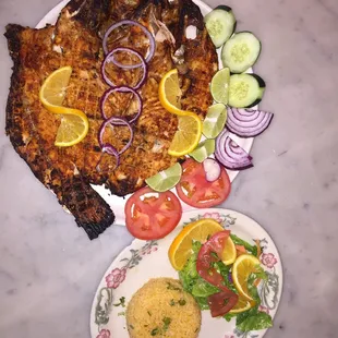 Try Our New Fish (Pescado Sarandeado) Red Snapper Grilled marinado con nuestra salsa.. Ask Our wait Staff.. Market Price
