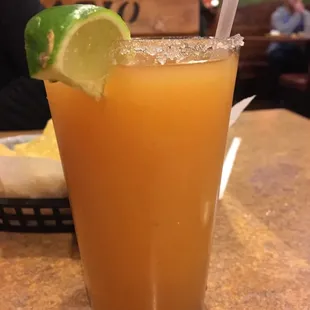 Peach frozen Rita