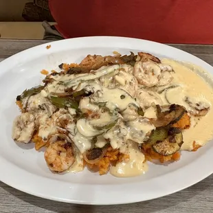 Aroz con camarones I guess! lol