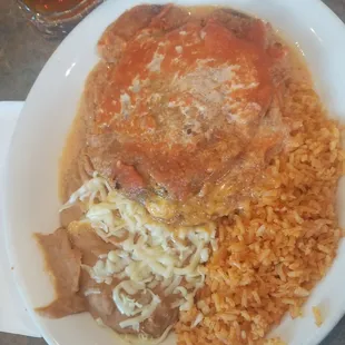 a plate of food