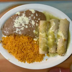 Enchiladas Verde